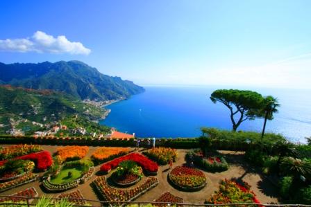 amalfi-holidays-ravello-gardens italy tour rome and amalfi coast